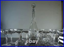 Baccarat 6 Coupes A Champagne Martiny En Cristal Taille Modele Epron Avant 1936
