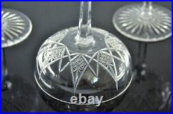 Baccarat 6 Coupes A Champagne Martiny En Cristal Taille Modele Epron Avant 1936