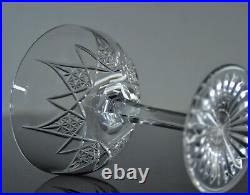 Baccarat 6 Coupes A Champagne Martiny En Cristal Taille Modele Epron Avant 1936
