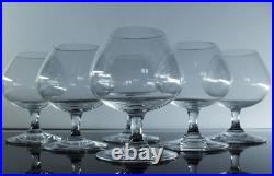 Baccarat 6 Grand Verres A Cognac En Cristal Souffle Modele Perfection Signe H12