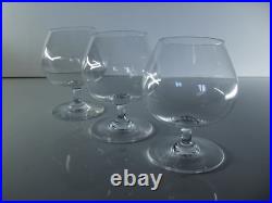 Baccarat 6 Grand Verres A Cognac En Cristal Souffle Modele Perfection Signe H12