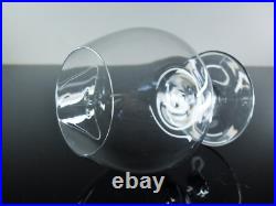Baccarat 6 Grand Verres A Cognac En Cristal Souffle Modele Perfection Signe H12