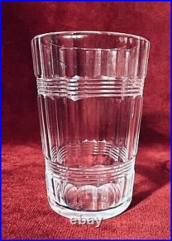 Baccarat 6 Shot Glasses Gobelet A Liqueur Cristal Taillé 8557 Chicago Art Deco