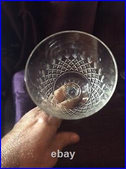 Baccarat 6 anciens grands verres à eau Forme 8470 Taille 5475