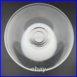 Baccarat 7 Verres À Eau Ou À Vin En Cristal Couleur Blanc