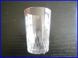 Baccarat 8 verre en cristal modèle Richelieu hauteur 9 cm ds boite d'origine