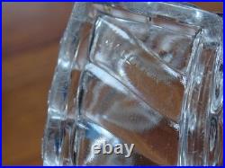 Baccarat Ancien Centre De Table Cristal Modele Bambou Signes 19 Eme Siecle