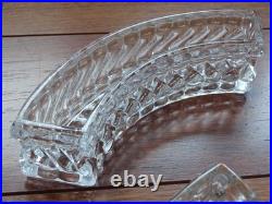 Baccarat Ancien Centre De Table Cristal Modele Bambou Signes 19 Eme Siecle