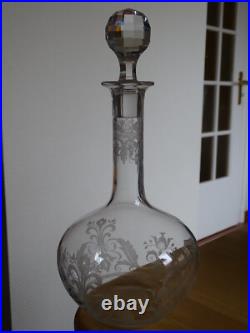 Baccarat Ancienne Carafe A Vin En Cristal Modele Ostende 1920 Baccarat Ancienne Carafe A Vin En Cristal Modele Ostende 1920