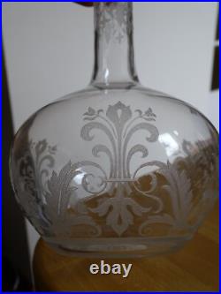 Baccarat Ancienne Carafe A Vin En Cristal Modele Ostende 1920 Baccarat Ancienne Carafe A Vin En Cristal Modele Ostende 1920