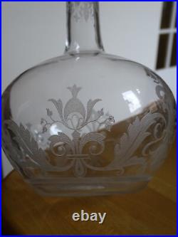 Baccarat Ancienne Carafe A Vin En Cristal Modele Ostende 1920 Baccarat Ancienne Carafe A Vin En Cristal Modele Ostende 1920