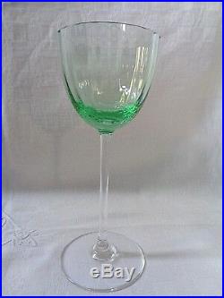 Baccarat Aquarelle Verres A Vin Roemers Roemer Cristal Doublé De Couleur Coloré
