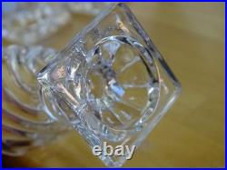 Baccarat Bambou Cristal 4 Anciens Petits Verres Pour Cave Liqueur Nap III 19 Eme