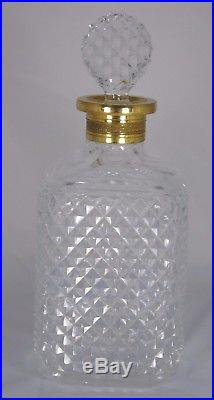 Baccarat Belle carafe à whisky en cristal taillé à pointes de diamants