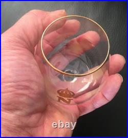 Baccarat Brandy Glasses Verres A Cognac Cristal Napoleon Empire Couronnes Royale