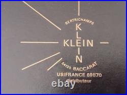 Baccarat Coffret De 6 Flûtes A Champage En Cristal Modele Klein Bertrichamps