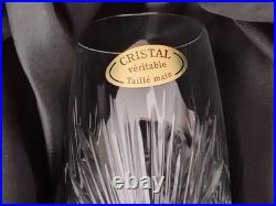 Baccarat Coffret De 6 Flûtes A Champage En Cristal Modele Klein Bertrichamps
