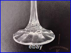 Baccarat Coffret De 6 Flûtes A Champage En Cristal Modele Klein Bertrichamps