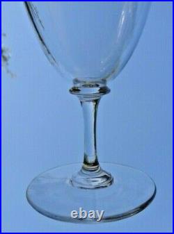 Baccarat Comtesse De Paris 6 Wine Glasses Verre A Vin Eau Cristal Gravé Fleurs B Baccarat Comtesse De Paris 6 Wine Glasses Verre A Vin Eau Cristal Gravé Fleurs B