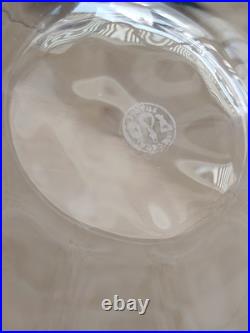 Baccarat Cristal 7 Coupelles/rinces Doigts Estampillées Un
