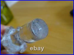 Baccarat Cristal Ancienne Carafe A Aperitif Tailler Modele Lagny Overlay Mousse