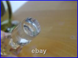 Baccarat Cristal Ancienne Carafe A Liqueur Nap III Decor Reghausser Or 19 Eme
