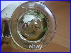 Baccarat Cristal Ancienne Carafe A Liqueur Nap III Decor Reghausser Or 19 Eme
