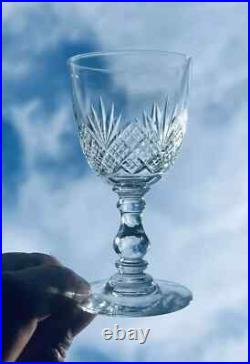 Baccarat Douai 9 Wine Glasses Weingläser Kristall Verres A Vin Cristal Taillé A
