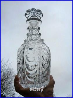 Baccarat Draperies Le Creusot Wine Decanter Carafe A Vin Cristal Taille 19eme Ab Baccarat Draperies Le Creusot Wine Decanter Carafe A Vin Cristal Taille 19eme Ab