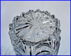 Baccarat Draperies Le Creusot Wine Decanter Carafe A Vin Cristal Taille 19eme Ab