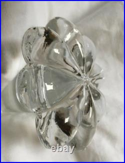 Baccarat Draperies Le Creusot Wine Decanter Carafe A Vin Cristal Taille 19eme Ab