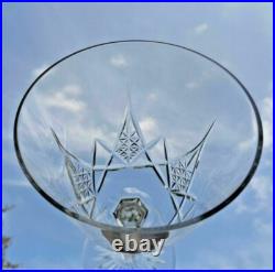 Baccarat Epron Marchal Weingläser Wine Glasses Verres A Eau 17 CM Cristal Taillé Baccarat Epron Marchal Weingläser Wine Glasses Verres A Eau 17 CM Cristal Taillé