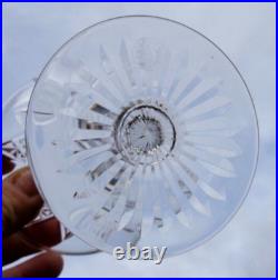 Baccarat Epron Marchal Weingläser Wine Glasses Verres A Eau 17 CM Cristal Taillé Baccarat Epron Marchal Weingläser Wine Glasses Verres A Eau 17 CM Cristal Taillé