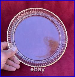 Baccarat Gold Set Shot Cordial Glasses Verre Service A Liqueur Cristal Grave Or