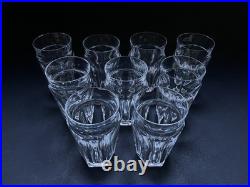 Baccarat Harcourt Lot 9 Gobelet Verre Cristal Taillé Vin Champagne Glass Crystal Baccarat Harcourt Lot 9 Gobelet Verre Cristal Taillé Vin Champagne Glass Crystal