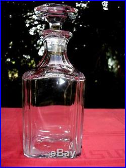 Baccarat Harcourt Perfection Whiskey Decanter Carafe A Whisky Cristal Taillé