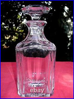 Baccarat Harcourt Whiskey Wine Decanter Carafe A Whisky Vin Cristal Taillé