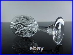 Baccarat Harfleur 6 Verres A Vin En Cristal Taille Main Souffle Bouch Signe 13cm