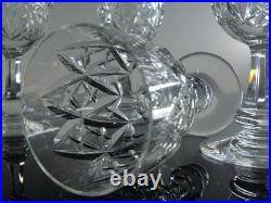 Baccarat Harfleur 6 Verres A Vin En Cristal Taille Main Souffle Bouch Signe 13cm