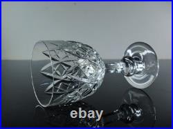 Baccarat Harfleur 6 Verres A Vin En Cristal Taille Main Souffle Bouch Signe 13cm