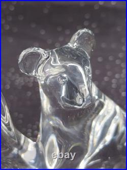 Baccarat, Koala En Cristal, R. Rigot, Avec Boîte, Excellent État, Signé / Animal Baccarat, Koala En Cristal, R. Rigot, Avec Boîte, Excellent État, Signé / Animal