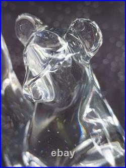 Baccarat, Koala En Cristal, R. Rigot, Avec Boîte, Excellent État, Signé / Animal