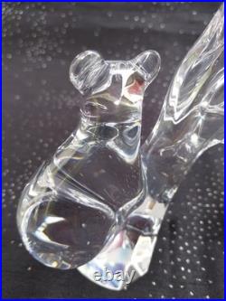 Baccarat, Koala En Cristal, R. Rigot, Avec Boîte, Excellent État, Signé / Animal