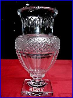 Baccarat Laetitia Vase Cristal Taillé Empire Restauration 19éme 19 Xixéme 849