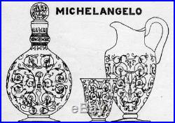 Baccarat Michelangelo Michel Ange 6 Wine Glasses 6 Verres A Vin Cristal Gravé