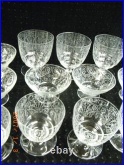 Baccarat Modele Lulli Services 19 Verres Carafe Pichet Cristal