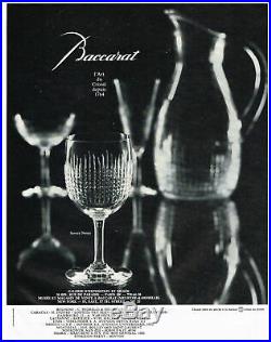 Baccarat Nancy 6 Tall Fluted Glasses Sektgläser Flute A Champagne Cristal Taillé