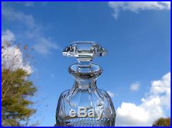 Baccarat Nancy Whiskey Wine Decanter Carafe A Whisky Cristal Taillé Art Deco