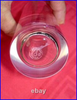 Baccarat Perfection 4 Highball Whiskey Glasses Verres Gobelet A Whisky Cristal