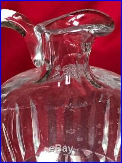 Baccarat Piccadilly Carafe verseuse en cristal avec bouchon